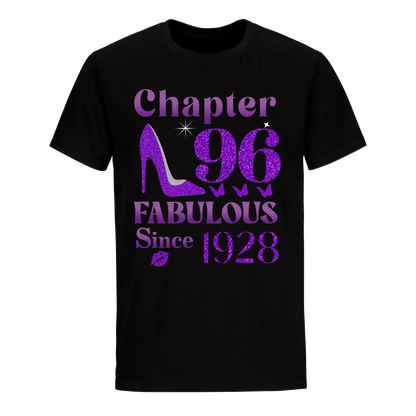 CHAPTER 96TH FABULOUS SINCE 1928 UNISEX SHIRT