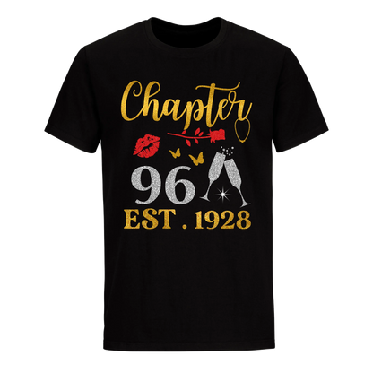 CHAPTER 96TH EST 1928 UNISEX SHIRT