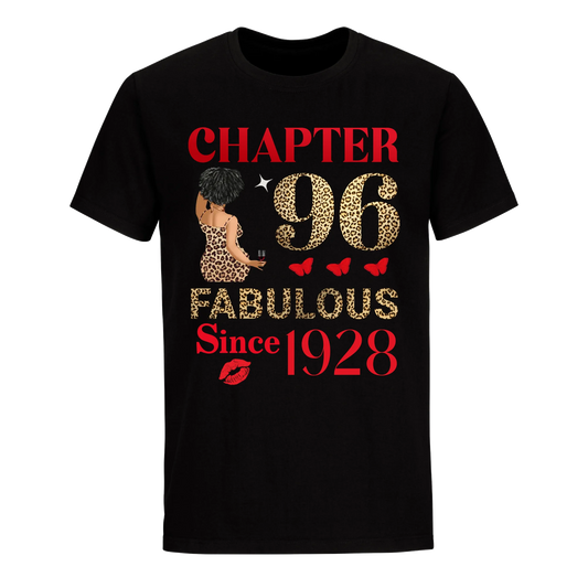 CHAPTER 96TH FAB SINCE 1928 UNISEX SHIRT