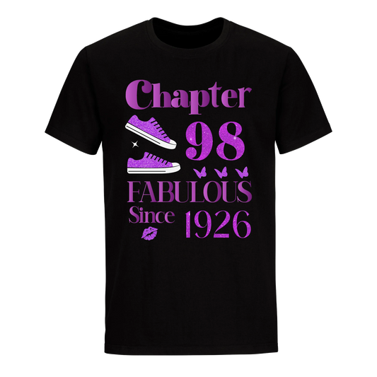 CHAPTER 98TH 1926 UNISEX SHIRT