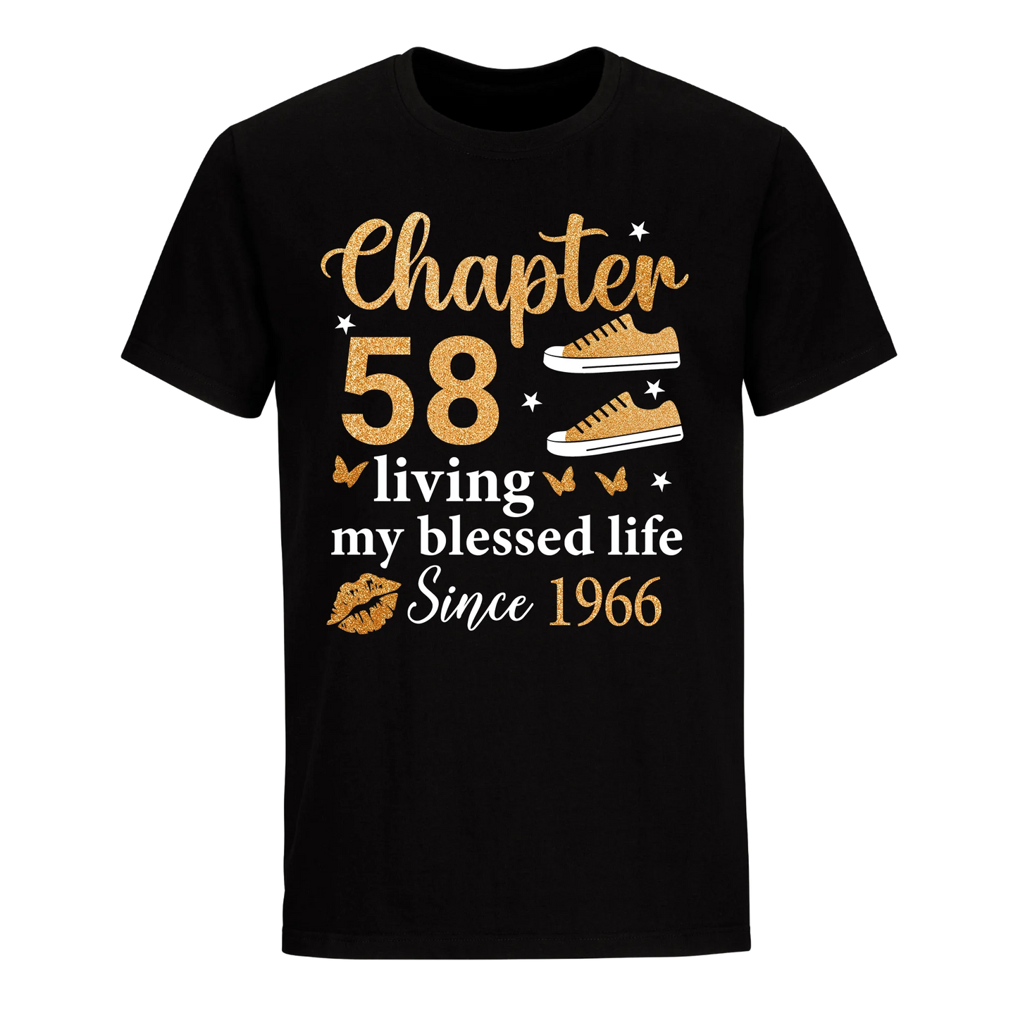 CHAPTER 58TH LIVING MY BLESSED LIFE SINCE 1966 UNISEX SHIRT