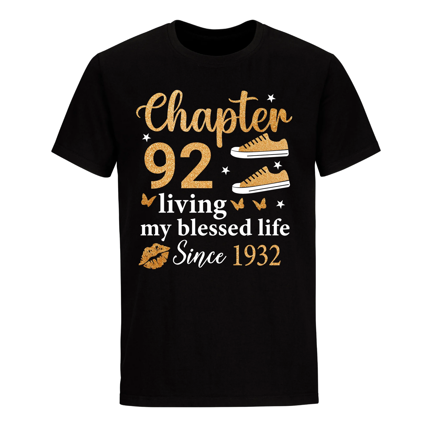 CHAPTER 92ND LIVING MY BLESSED LIFE SINCE 1932 UNISEX SHIRT