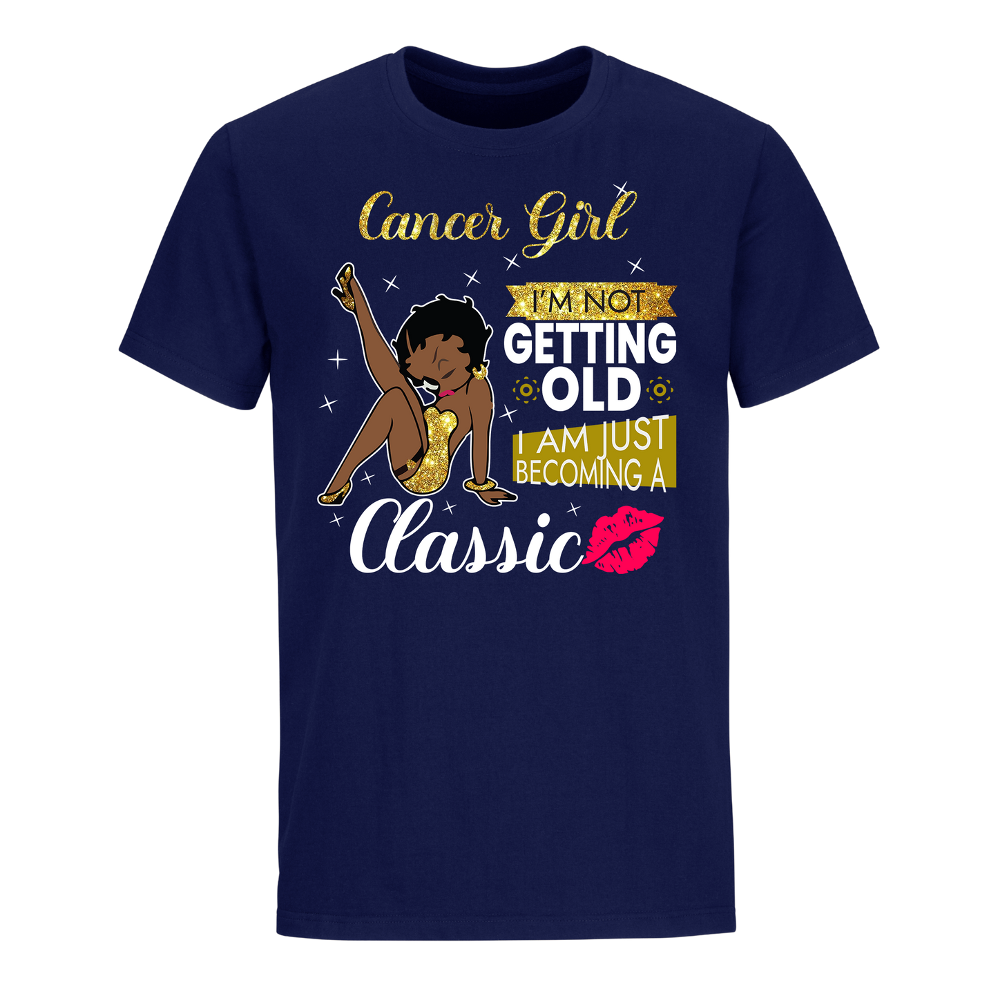 CANCER GIRL CLASSIC GOLD SHIRT