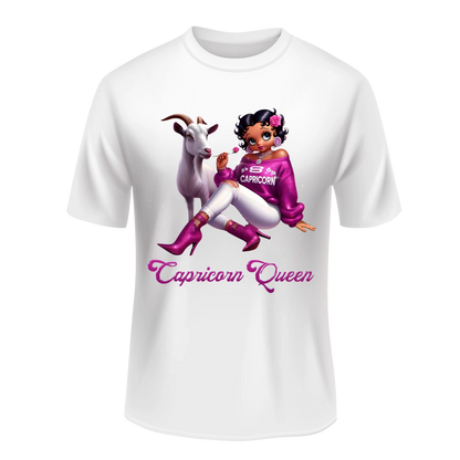 CAPRICORN QUEEN ZODIAC SUNSIGN UNISEX SHIRT