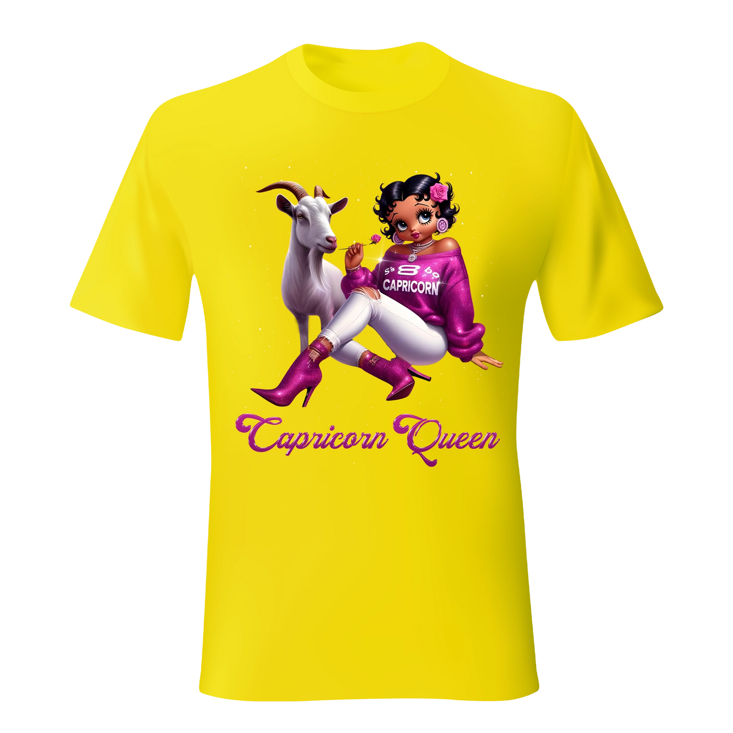 CAPRICORN QUEEN ZODIAC SUNSIGN UNISEX SHIRT