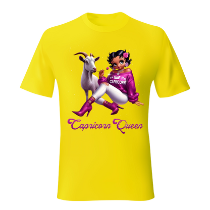 CAPRICORN QUEEN ZODIAC SUNSIGN UNISEX SHIRT