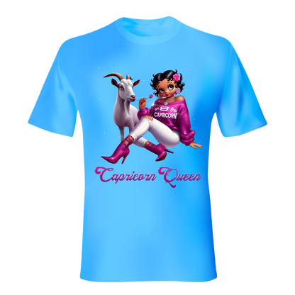 CAPRICORN QUEEN ZODIAC SUNSIGN UNISEX SHIRT