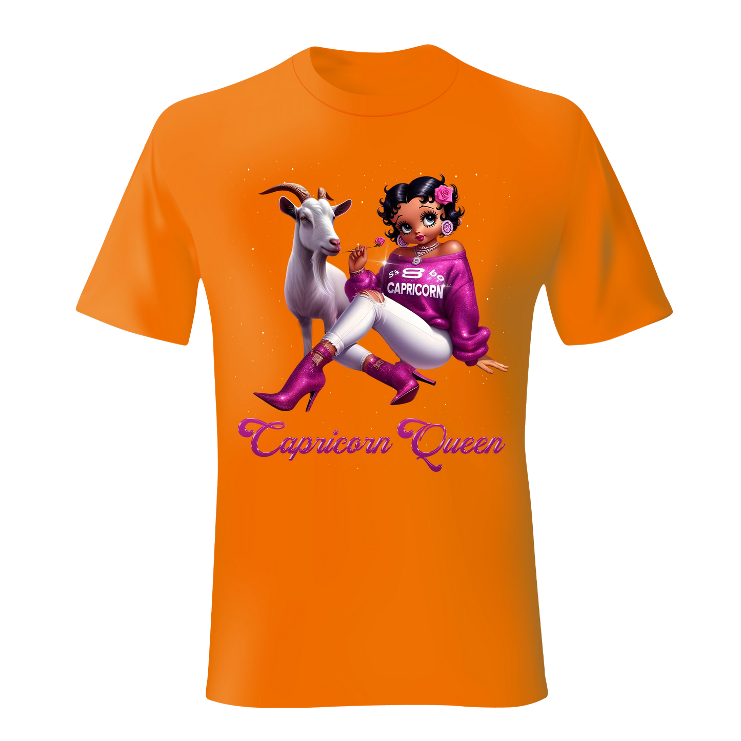 CAPRICORN QUEEN ZODIAC SUNSIGN UNISEX SHIRT