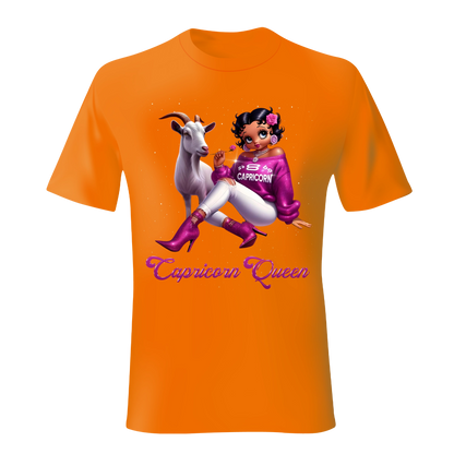 CAPRICORN QUEEN ZODIAC SUNSIGN UNISEX SHIRT