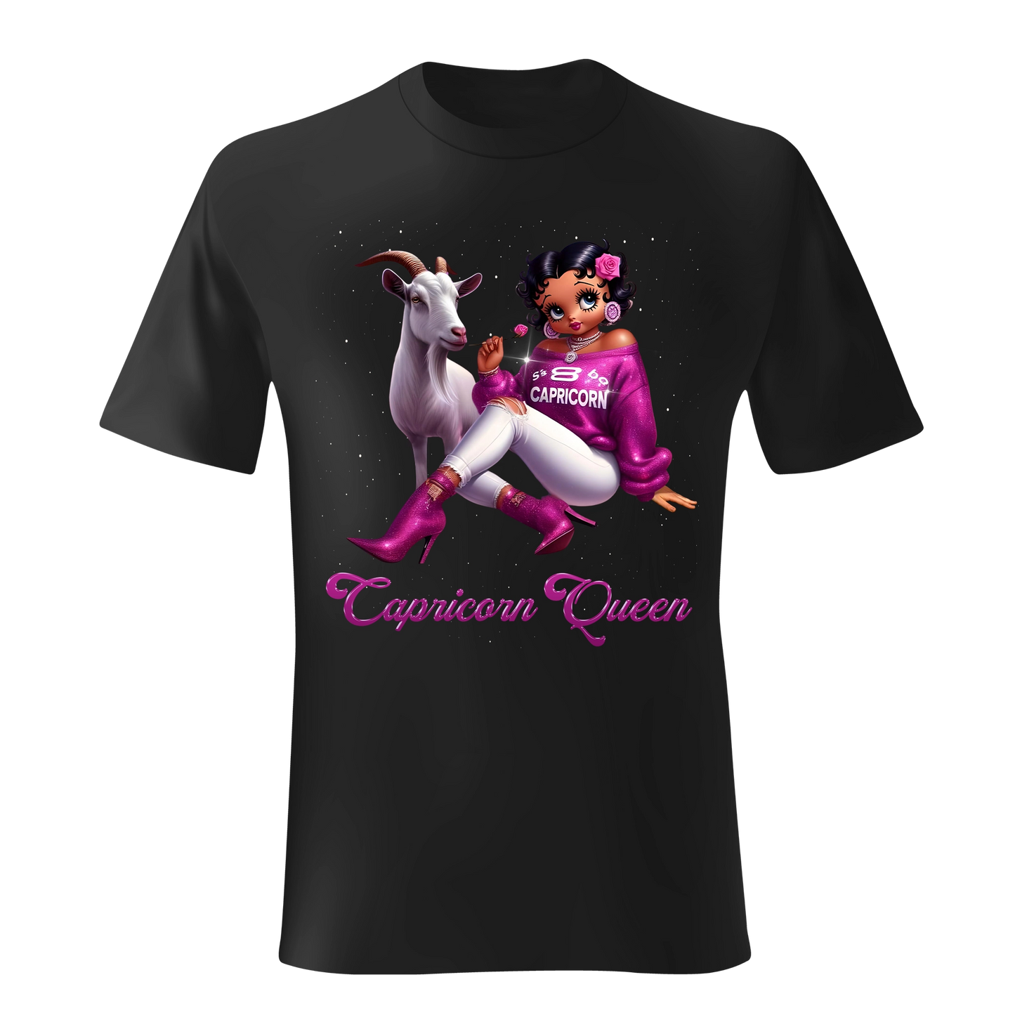 CAPRICORN QUEEN ZODIAC SUNSIGN UNISEX SHIRT