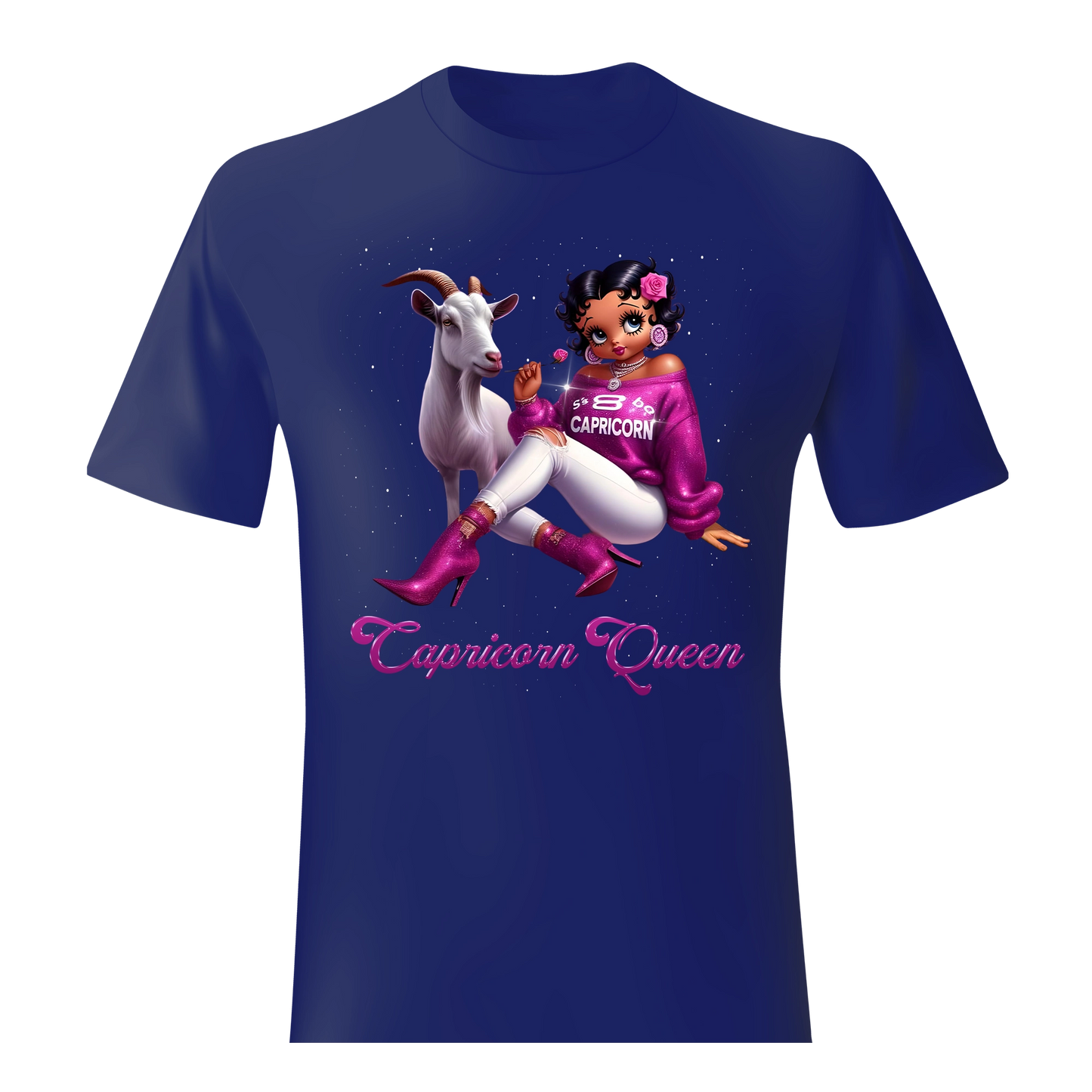 CAPRICORN QUEEN ZODIAC SUNSIGN UNISEX SHIRT