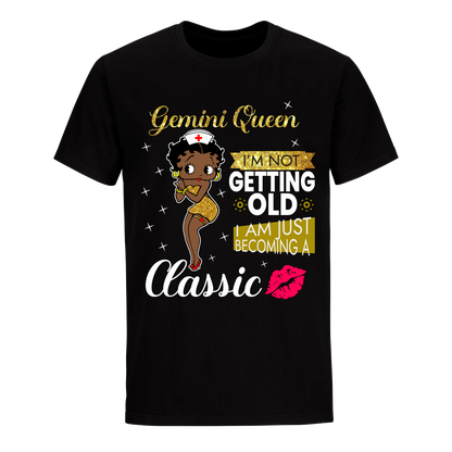 GEMINI BATTY BOOP ELEVEN GOLDEN UNISEX SHIRT