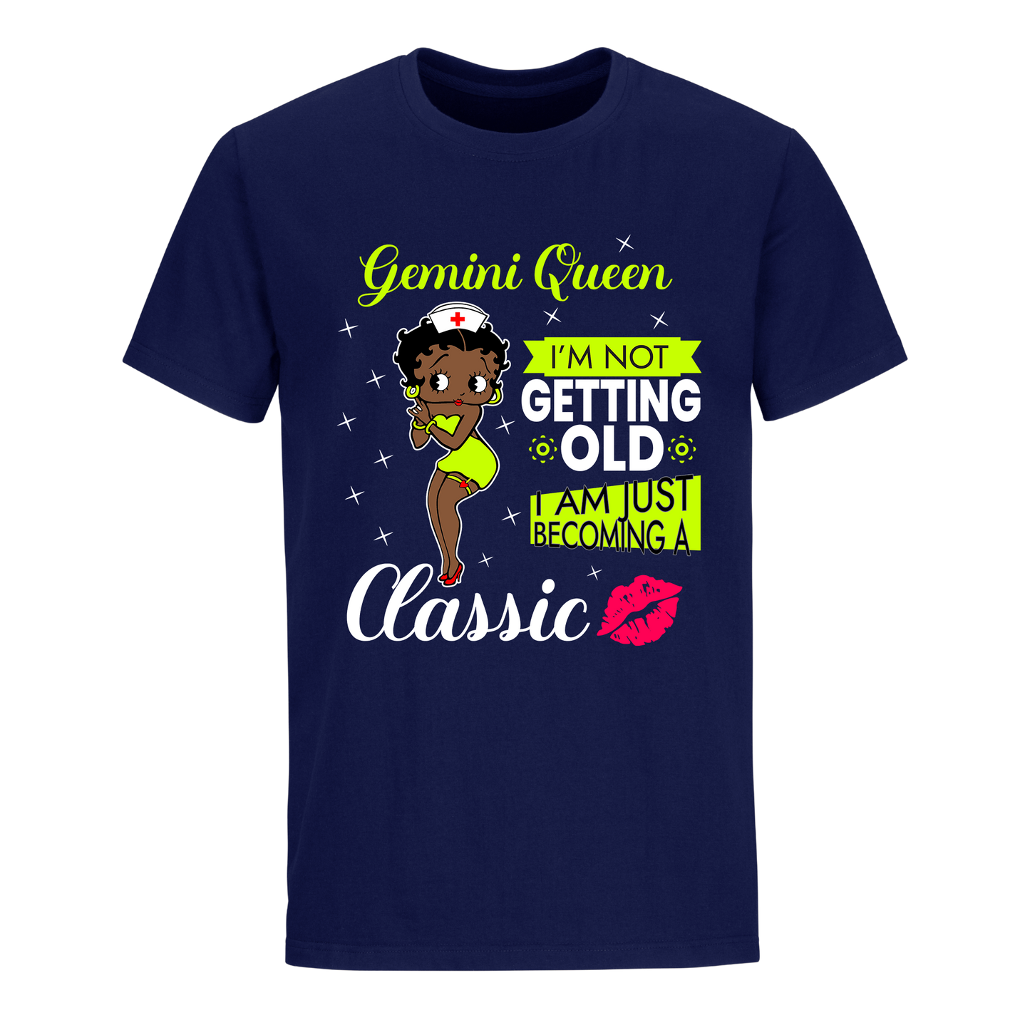 GEMINI BATTY BOOP ELEVEN GREEN UNISEX SHIRT