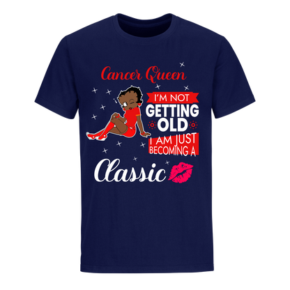 CANCER BATTY BOOP TWELVE RED UNISEX SHIRT