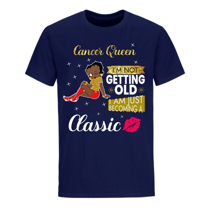 CANCER BATTY BOOP TWELVE GOLDEN UNISEX SHIRT