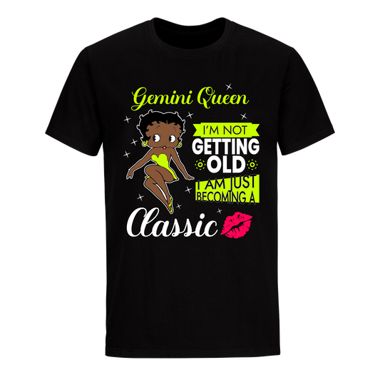 GEMINI BATTY BOOP THIRTEEN GREEN UNISEX SHIRT