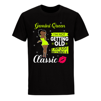 GEMINI BATTY BOOP FOURTEEN GREEN UNISEX SHIRT