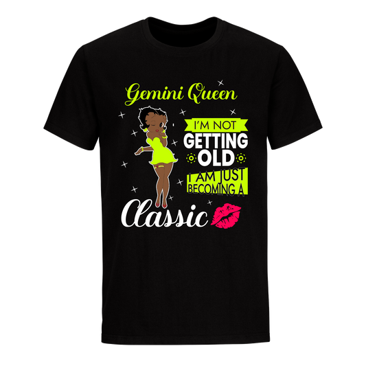 GEMINI BATTY BOOP FOURTEEN GREEN UNISEX SHIRT