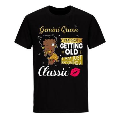 GEMINI BATTY BOOP FIFTEEN GOLDEN UNISEX SHIRT