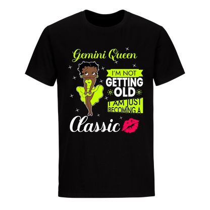 GEMINI BATTY BOOP SIXTEEN GREEN UNISEX SHIRT