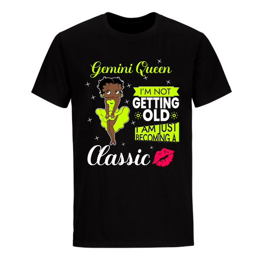 GEMINI BATTY BOOP SIXTEEN GREEN UNISEX SHIRT