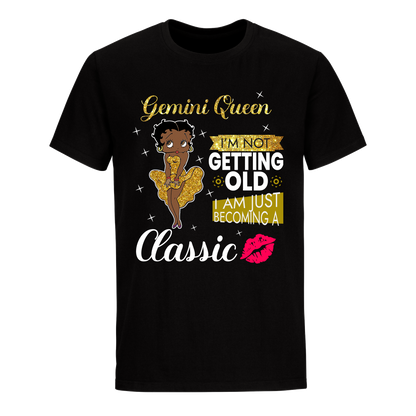 GEMINI BATTY BOOP SIXTEEN GOLDEN UNISEX SHIRT