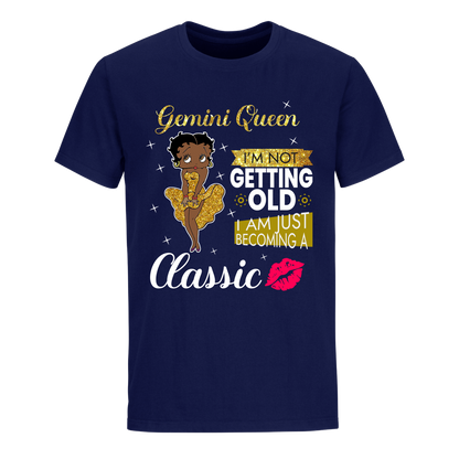 GEMINI BATTY BOOP SIXTEEN GOLDEN UNISEX SHIRT