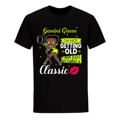 GEMINI BATTY BOOP THREE GREEN UNISEX SHIRT