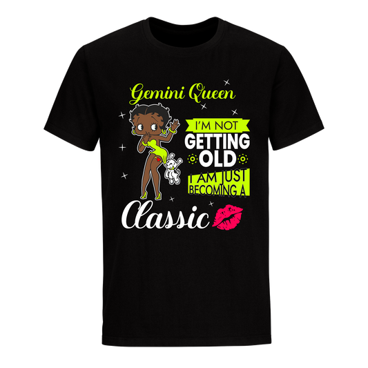 GEMINI BATTY BOOP FIVE GREEN UNISEX SHIRT