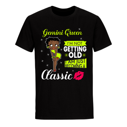 GEMINI BATTY BOOP SIX GREEN UNISEX SHIRT