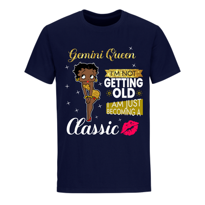 GEMINI BATTY BOOP SIX GOLDEN UNISEX SHIRT