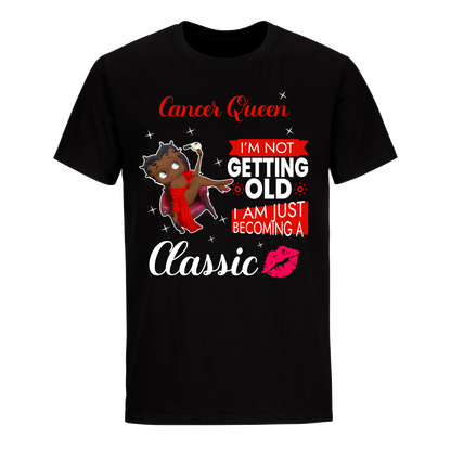 CANCER BATTY BOOP EIGHT RED UNISEX SHIRT