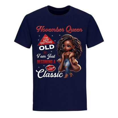 CLASSIC GIRL NOVEMBER UNISEX SHIRT