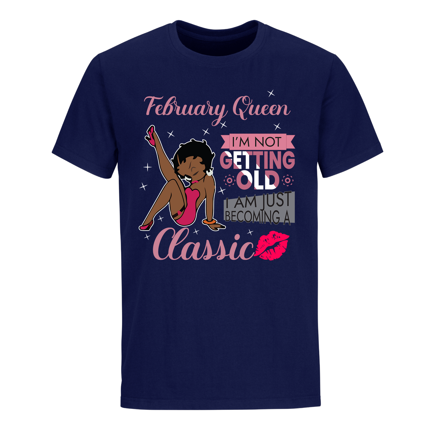 CLASSIC GIRL PINK FEBRUARY UNISEX SHIRT