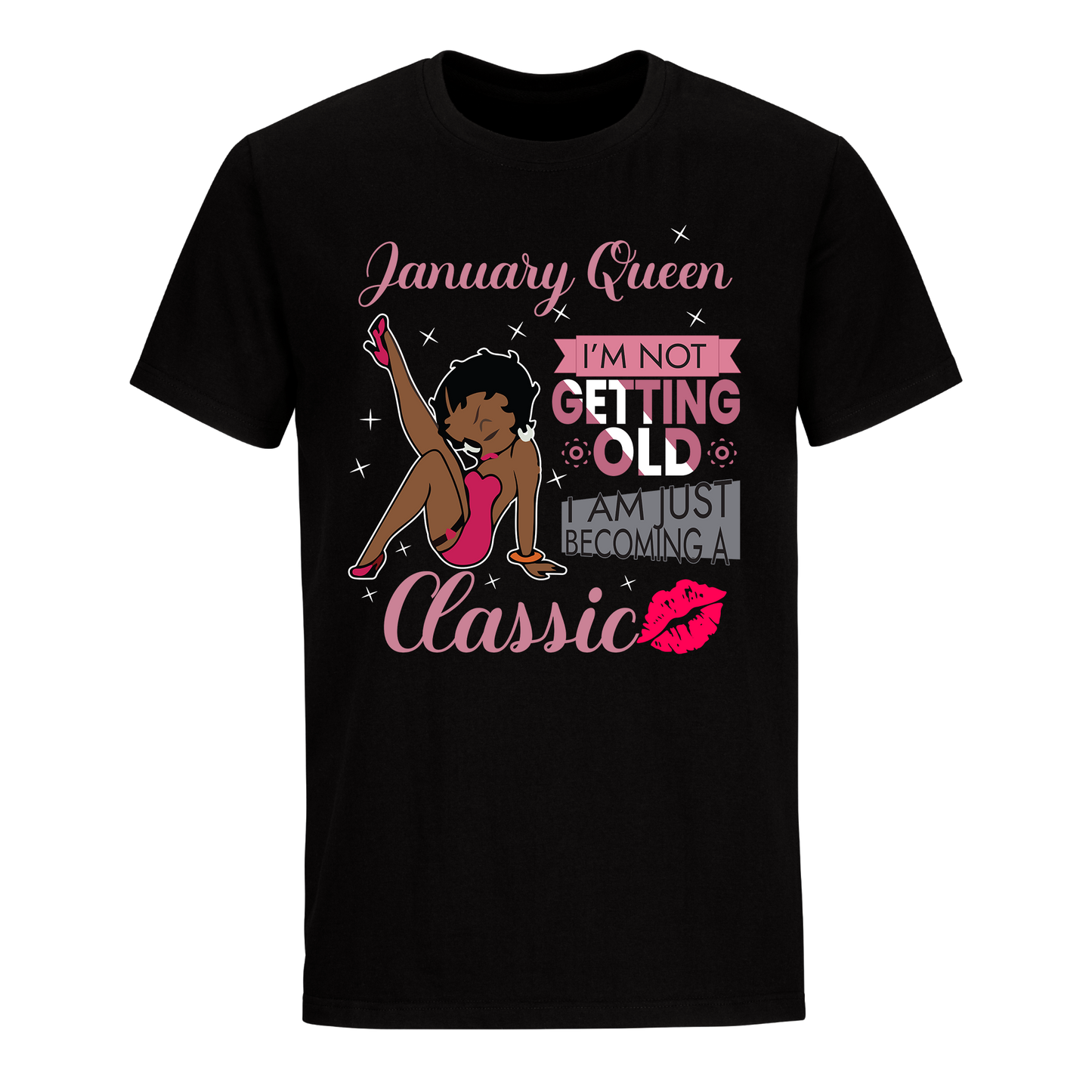 CLASSIC GIRL PINK JANUARY UNISEX SHIRT