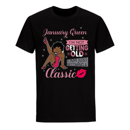 CLASSIC GIRL PINK JANUARY UNISEX SHIRT