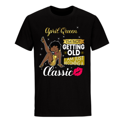 CLASSIC GIRL GOLDEN APRIL UNISEX SHIRT