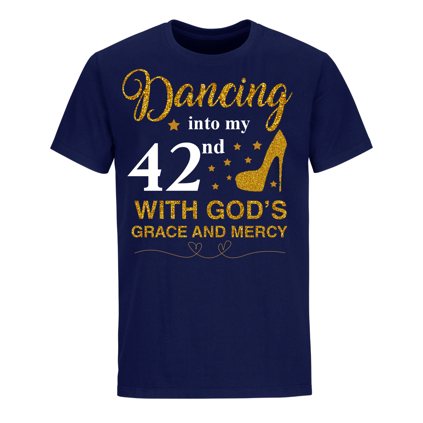DANCING INTO MY 42ND UNISEX SHIRT