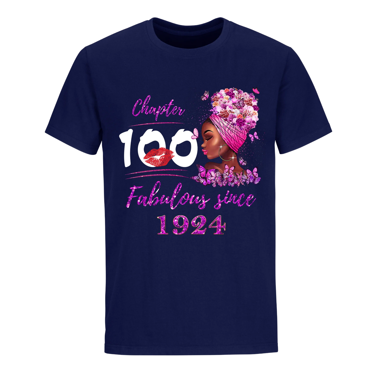 CHAPTER 100TH FABULOUS GIRL SINCE 1924 UNISEX SHIRT