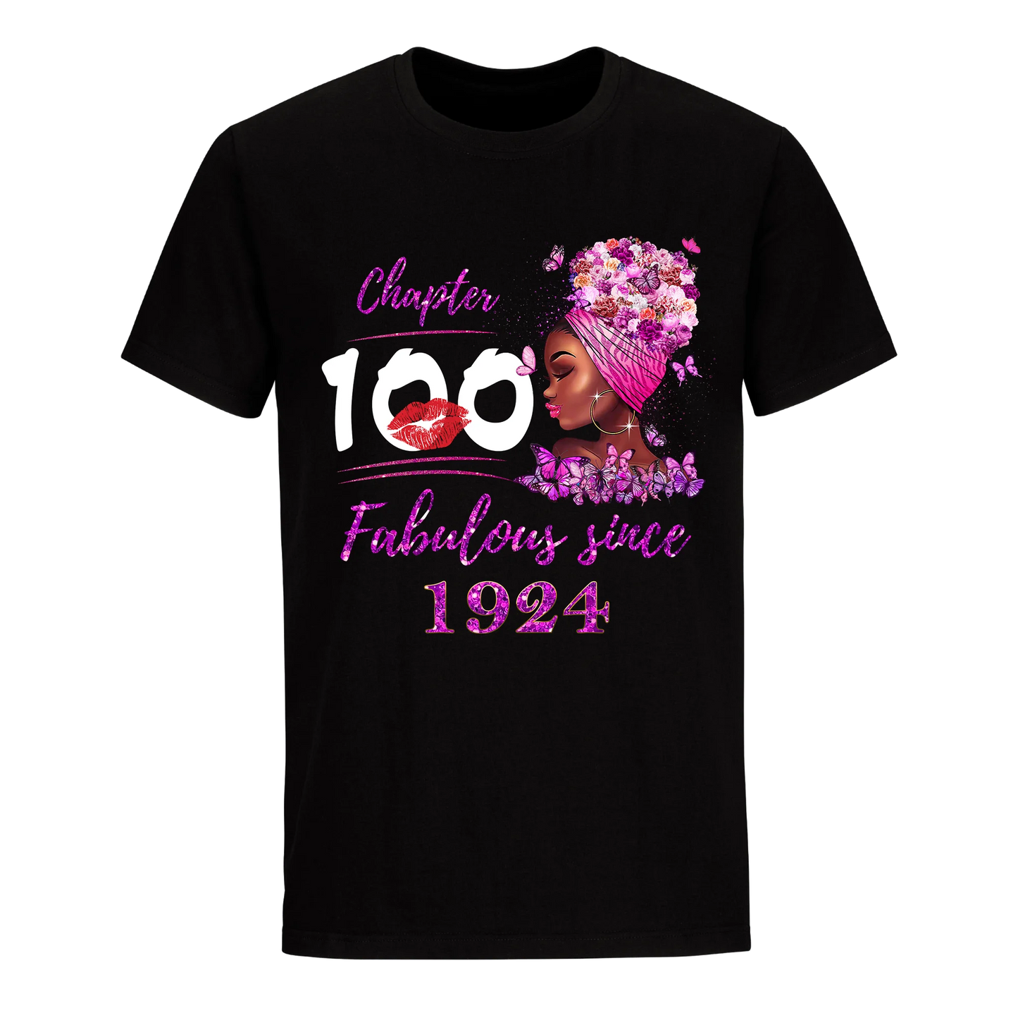 CHAPTER 100TH FABULOUS GIRL SINCE 1924 UNISEX SHIRT