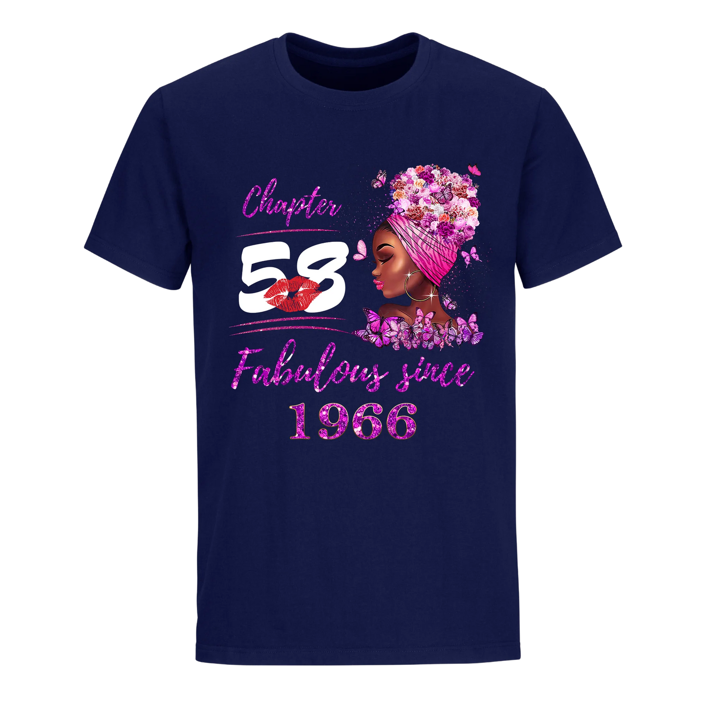 CHAPTER 58TH FABULOUS GIRL SINCE 1966 UNISEX SHIRT