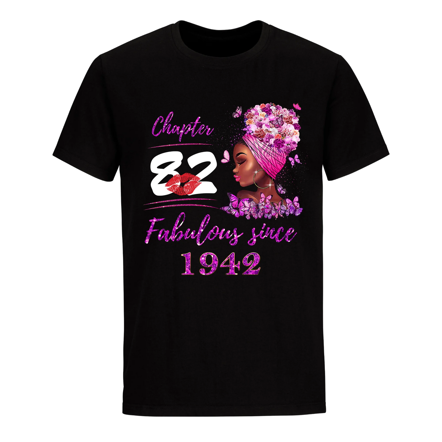 CHAPTER 82ND FABULOUS GIRL SINCE 1942 UNISEX SHIRT