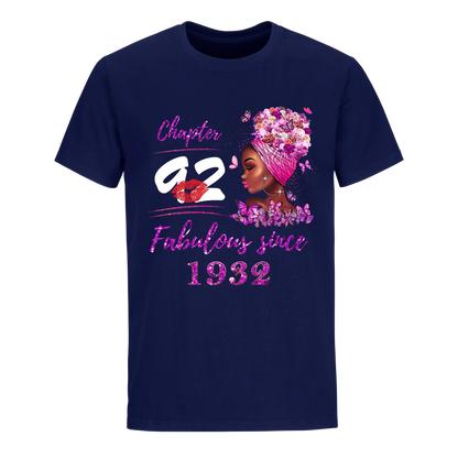 FABULOUS GIRL 92 UNISEX SHIRT