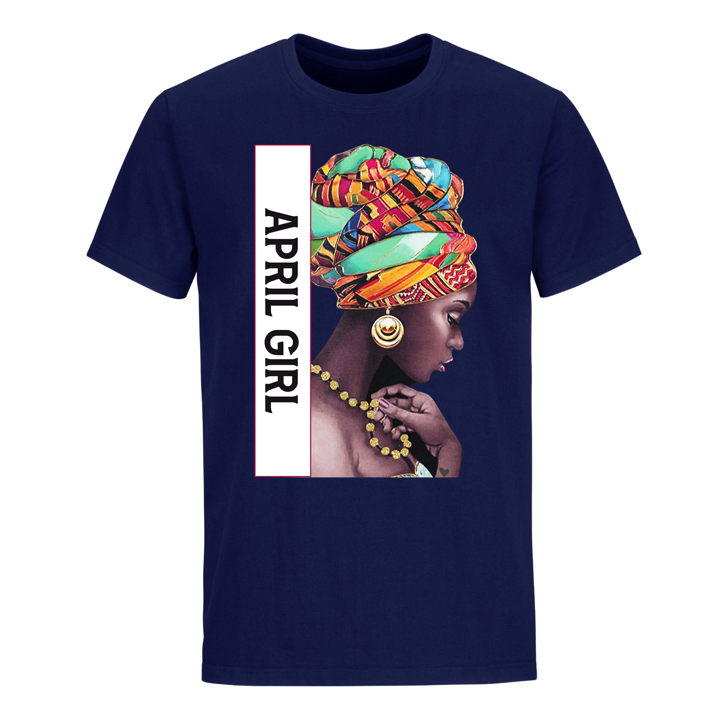 GIRL VECTOR APRIL UNISEX SHIRT