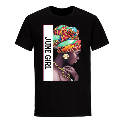 GIRL VECTOR JUNE UNISEX SHIRT