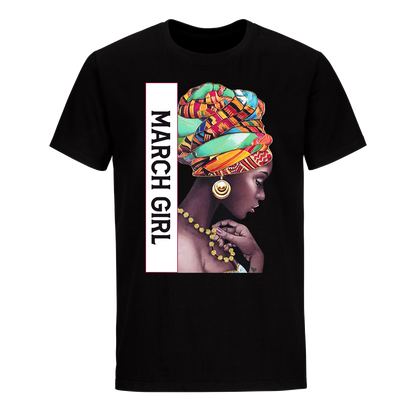 GIRL VECTOR MARCH UNISEX SHIRT