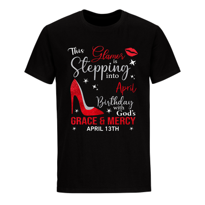 GLAMOUR APRIL 13TH UNISEX SHIRT