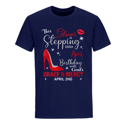 GLAMOUR APRIL 2ND UNISEX SHIRT