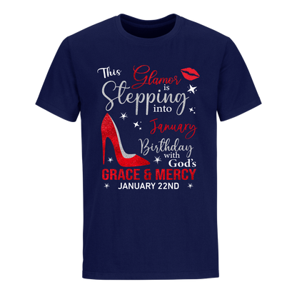 GLAMOUR JANUARY 22ND UNISEX SHIRT