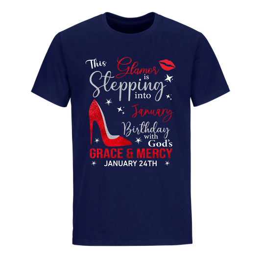 GLAMOUR JANUARY 24TH UNISEX SHIRT